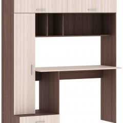 Стол компьютерный ПКС-1 (ясень шимо темный/светлый) в Коротчаево - korotchaevo.mebel24.online | фото
