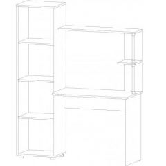 ЮНИОР-3 Стол компьютерный в Коротчаево - korotchaevo.mebel24.online | фото 3