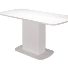 Стол обеденный Соренто 2 раздвижной (Белый) в Коротчаево - korotchaevo.mebel24.online | фото