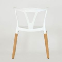 Стул Barneo N-218 Wishbone интерьерный кухонный белый в Коротчаево - korotchaevo.mebel24.online | фото 2