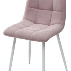 Стул CHILLI UF860-04B сиреневый, ткань/ белый каркас М-City в Коротчаево - korotchaevo.mebel24.online | фото