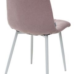 Стул CHILLI UF860-04B сиреневый, ткань/ белый каркас М-City в Коротчаево - korotchaevo.mebel24.online | фото 3