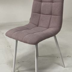 Стул CHILLI UF860-04B сиреневый, ткань/ белый каркас М-City в Коротчаево - korotchaevo.mebel24.online | фото 4