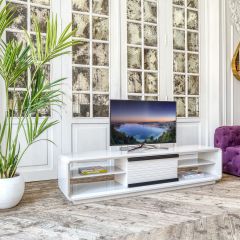 ТВ-тумба VELVET 200 см в Коротчаево - korotchaevo.mebel24.online | фото 7