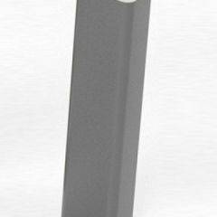 Торцевая заглушка для цоколя h150 мм Цвет Алюминий (Алюминий, Белый, Черный, Сонома) в Коротчаево - korotchaevo.mebel24.online | фото 1