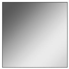 Зеркало Corsica 600х600 black без подсветки Sansa (SB1064Z) в Коротчаево - korotchaevo.mebel24.online | фото