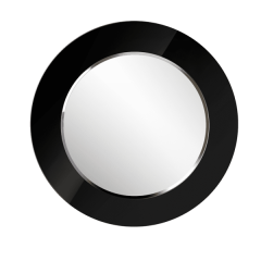 Зеркало круглое черный (РМ/02) в Коротчаево - korotchaevo.mebel24.online | фото