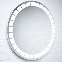 Зеркало Маскат 700х700 с подсветкой Домино (GL7057Z) в Коротчаево - korotchaevo.mebel24.online | фото 3