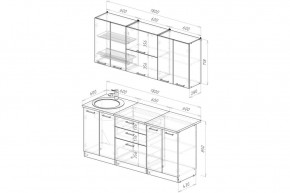 АНТИКА Кухонный гарнитур Макси 2 (1800 мм) в Коротчаево - korotchaevo.mebel24.online | фото 2