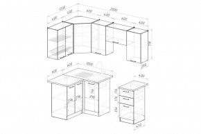 АСАЯ Кухонный гарнитур Оптима 5 (1200*2000 мм) в Коротчаево - korotchaevo.mebel24.online | фото 2