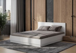 АЙДЕН КР06-1600 Кровать (белый) в Коротчаево - korotchaevo.mebel24.online | фото 2