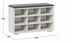 Банкетка-стеллаж для обуви Тип 10 в Коротчаево - korotchaevo.mebel24.online | фото 4