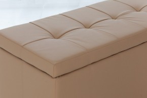 Банкетка-сундук Лонг бежевая в Коротчаево - korotchaevo.mebel24.online | фото 2