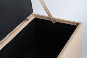 Банкетка-сундук Лонг бежевая в Коротчаево - korotchaevo.mebel24.online | фото 3
