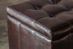 Банкетка-сундук Лонг коричневая в Коротчаево - korotchaevo.mebel24.online | фото 4