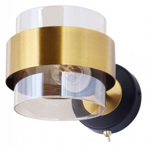 Бра Arte Lamp Carlo A8205AP-1BK в Коротчаево - korotchaevo.mebel24.online | фото