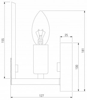 Бра Eurosvet Marble 60158/1 латунь в Коротчаево - korotchaevo.mebel24.online | фото 3