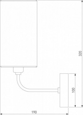 Бра Eurosvet Purezza 60128/1 хром в Коротчаево - korotchaevo.mebel24.online | фото 4
