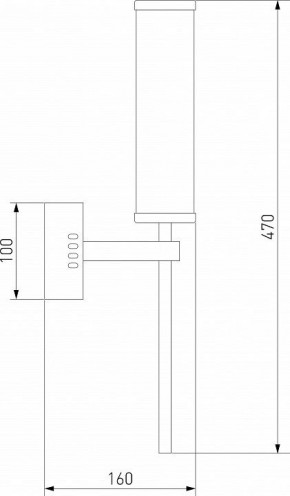 Бра Eurosvet Stark 50387 LED латунь в Коротчаево - korotchaevo.mebel24.online | фото 6