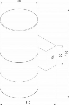 Бра Eurosvet Watford 40021/1 LED латунь/дымчатый в Коротчаево - korotchaevo.mebel24.online | фото 3