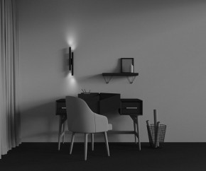 Бра Maytoni Calipso C082WL-24W2.7K-B в Коротчаево - korotchaevo.mebel24.online | фото 4