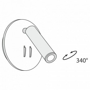 Бра Maytoni Ios 176 C176-WL-01-6W-B в Коротчаево - korotchaevo.mebel24.online | фото 3