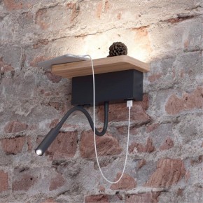 Бра с полкой Odeon Light Woody 3868/8WL в Коротчаево - korotchaevo.mebel24.online | фото 5