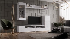 ДАЛЛАС Гостиная (модульная) цемент светлый в Коротчаево - korotchaevo.mebel24.online | фото