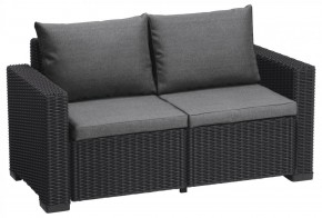 Диван Калифорния 2-х местный (California 2 Sofa), графит в Коротчаево - korotchaevo.mebel24.online | фото 2