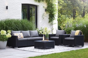 Диван Калифорния 3-х местный (California 3 Sofa), графит в Коротчаево - korotchaevo.mebel24.online | фото 3