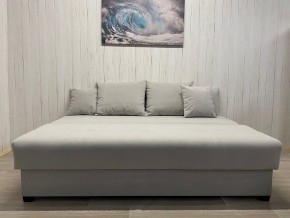 Диван Комфорт-1 (НПБ) велюр Luma 13 св.серый в Коротчаево - korotchaevo.mebel24.online | фото 3