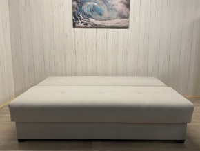 Диван Комфорт-1 (НПБ) велюр Luma 13 св.серый в Коротчаево - korotchaevo.mebel24.online | фото 4