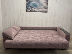 Диван Престиж-15 (НПБ+МДФ) велюр Sensey Elderberry в Коротчаево - korotchaevo.mebel24.online | фото 3