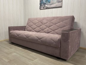 Диван Престиж-15 (НПБ+МДФ) велюр Sensey Elderberry в Коротчаево - korotchaevo.mebel24.online | фото 6
