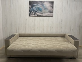 Диван Престиж-15 (НПБ+МДФ) велюр Sensey moonlight в Коротчаево - korotchaevo.mebel24.online | фото 4