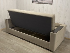 Диван Престиж-15 (НПБ+МДФ) велюр Sensey moonlight в Коротчаево - korotchaevo.mebel24.online | фото 5