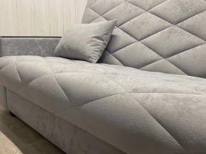 Диван Престиж-15 (НПБ+МДФ) велюр Sensey silver в Коротчаево - korotchaevo.mebel24.online | фото 7