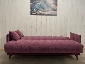 Диван Престиж-3 (НПБ) велюр Sensey grape в Коротчаево - korotchaevo.mebel24.online | фото 3