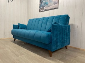Диван Престиж-3 (НПБ) велюр Sensey izumrud в Коротчаево - korotchaevo.mebel24.online | фото 2