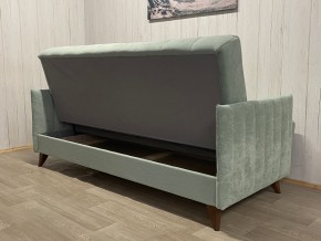 Диван Престиж-3 (НПБ) велюр Sensey mist green в Коротчаево - korotchaevo.mebel24.online | фото 4