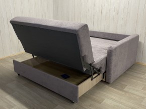 Диван Уют Аккордеон БД 1400 с подлокотниками (НПБ) велюр Comfort 7 в Коротчаево - korotchaevo.mebel24.online | фото 5