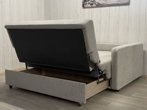 Диван Уют Аккордеон БД 1400 с подлокотниками (НПБ) велюр Comfort 8 в Коротчаево - korotchaevo.mebel24.online | фото 4