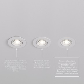 DK3020-WH Встраиваемый светильник, IP 20, 10 Вт, GU5.3, LED, белый, пластик в Коротчаево - korotchaevo.mebel24.online | фото 7