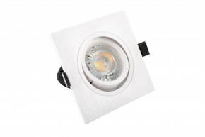 DK3021-WH Встраиваемый светильник, IP 20, 10 Вт, GU5.3, LED, белый, пластик в Коротчаево - korotchaevo.mebel24.online | фото 2