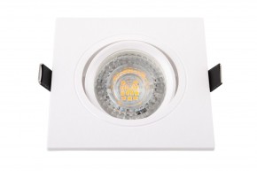 DK3021-WH Встраиваемый светильник, IP 20, 10 Вт, GU5.3, LED, белый, пластик в Коротчаево - korotchaevo.mebel24.online | фото 4