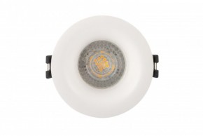 DK3024-WH Встраиваемый светильник, IP 20, 10 Вт, GU5.3, LED, белый, пластик в Коротчаево - korotchaevo.mebel24.online | фото 1