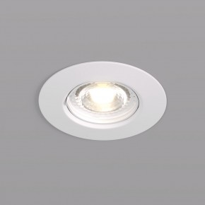 DK3028-WH Встраиваемый светильник, IP 20, 10 Вт, GU5.3, LED, белый, пластик в Коротчаево - korotchaevo.mebel24.online | фото 1