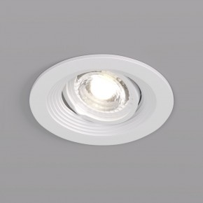 DK3029-WH Встраиваемый светильник, IP 20, 10 Вт, GU5.3, LED, белый, пластик в Коротчаево - korotchaevo.mebel24.online | фото 2