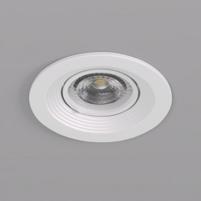 DK3029-WH Встраиваемый светильник, IP 20, 10 Вт, GU5.3, LED, белый, пластик в Коротчаево - korotchaevo.mebel24.online | фото 3