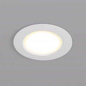 DK3046-WH Встраиваемый светильник, IP 20, 5Вт, LED, белый, пластик в Коротчаево - korotchaevo.mebel24.online | фото 1